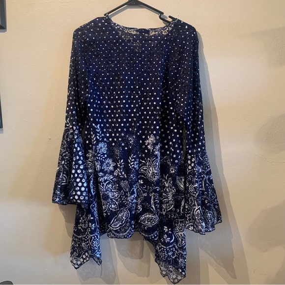 Polka Dot Beach Coverup - Picture 6 of 7